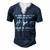 If You See Me Out There Like This Fat Guy Man Husband Men's Henley T-Shirt Navy Blue