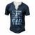 I Think Im Gonna Kick It With My Dad Today Fathers Day Men's Henley T-Shirt Navy Blue