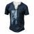 Usa Us Flag Patriotic 4Th Of July America Statue Of Liberty Men's Henley T-Shirt Navy Blue