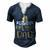 You Are The Most Awesome Dad Fathers Day Gift Men's Henley Button-Down 3D Print T-shirt Navy Blue