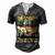 Father Grandpa And Grandson Best Partners In Crime For Life 113 Family Dad Men's Henley Button-Down 3D Print T-shirt Dark Grey