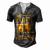 Father Grandpa Mens I Didnt Set Out To Be A Single Father To Be The Best Dad73 Family Dad Men's Henley Button-Down 3D Print T-shirt Dark Grey
