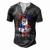 Are You Free Tonight 4Th Of July Independence Day Bald Eagle Men's Henley T-Shirt Dark Grey