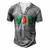 Mens Dad Watermelon Summer Fruit Dad Fathers Day Men's Henley T-Shirt Grey
