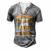 Father Grandpa I Get My Attitude From My Freakin Awesome Grandpa 159 Family Dad Men's Henley Button-Down 3D Print T-shirt Grey