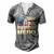 Mens Husband Daddy Protector Hero Fathers Day Men's Henley T-Shirt Grey