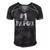 1 Papou Number One Sports Fathers Day Gift Men's Short Sleeve V-neck 3D Print Retro Tshirt Black