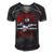 Argyle Eagles Fb Player Vintage Football Men's Short Sleeve V-neck 3D Print Retro Tshirt Black