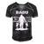 Babu Grandpa Gift Babu Best Friend Best Partner In Crime Men's Short Sleeve V-neck 3D Print Retro Tshirt Black