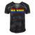 Be You Lgbt Flag Gay Pride Month Transgender Men's Short Sleeve V-neck 3D Print Retro Tshirt Black