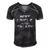 Best Uncle In The Galaxy Cool Space Funny Cool Uncle Men's Short Sleeve V-neck 3D Print Retro Tshirt Black
