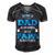 Fathers Day For Dad An Honor Being Papa Is Priceless V3 Men's Short Sleeve V-neck 3D Print Retro Tshirt Black