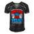 Funny Alcohol United We Keg Stand Patriotic 4Th Of July Men's Short Sleeve V-neck 3D Print Retro Tshirt Black