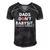 Funny Dads Dont Babysit Its Called Parenting Men's Short Sleeve V-neck 3D Print Retro Tshirt Black