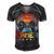Gamer Video Gamer Gaming V2 Men's Short Sleeve V-neck 3D Print Retro Tshirt Black
