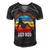 Girls Love The Dad Bod Men's Short Sleeve V-neck 3D Print Retro Tshirt Black