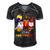 Lover Halloween Merry Christmas Happy 14 Shirt Men's Short Sleeve V-neck 3D Print Retro Tshirt Black