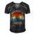 Master Of The Campfire Camping Retro Camper Men's Short Sleeve V-neck 3D Print Retro Tshirt Black