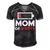 Mom Of 2 Boys Shirt From Son Mothers Day Birthday Women Active 154 Trending Shirt Men's Short Sleeve V-neck 3D Print Retro Tshirt Black