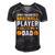 My Favorite Baseball Player Calls Me Dad 819 Trending Shirt Men's Short Sleeve V-neck 3D Print Retro Tshirt Black