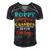 Poppy Because Grandpa Is For Old Guys V3 Men's Short Sleeve V-neck 3D Print Retro Tshirt Black