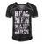 Real Men Daughter Funny Fathers Day Gift Dad Men's Short Sleeve V-neck 3D Print Retro Tshirt Black