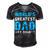 Worlds Greatest Dad Any Doubt Fathers Day T Shirts Men's Short Sleeve V-neck 3D Print Retro Tshirt Black