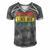 Awesome Like My Daughter-In-Law Men's Short Sleeve V-neck 3D Print Retro Tshirt Grey