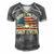Best Pilot Dad Ever Fathers Day American Flag 4Th Of July Men's Short Sleeve V-neck 3D Print Retro Tshirt Grey