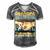 Father Grandpa And Grandson Best Partners In Crime For Life 113 Family Dad Men's Short Sleeve V-neck 3D Print Retro Tshirt Grey