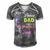 Father Grandpa Rest In Peace Dad Youre Always In My Heart 107 Family Dad Men's Short Sleeve V-neck 3D Print Retro Tshirt Grey