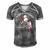 Father Of Nightmares Essential Men's Short Sleeve V-neck 3D Print Retro Tshirt Grey