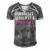 Funny Gym Workout Fathers Day Dumbbells Deadlifts Daughters Men's Short Sleeve V-neck 3D Print Retro Tshirt Grey
