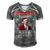 Funny Joe Biden Happy Easter Ugly Christmas Men's Short Sleeve V-neck 3D Print Retro Tshirt Grey