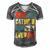 Mens Best Cat Dad Ever Funny Fathers Day Gifts 461 Trending Shirt Men's Short Sleeve V-neck 3D Print Retro Tshirt Grey