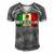 Mens Best Mexican Dad Ever Mexican Flag Pride Fathers Day Gift V2 Men's Short Sleeve V-neck 3D Print Retro Tshirt Grey