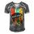 Mens Strong Black King Juneteeth African American Father Day 31 Shirt Men's Short Sleeve V-neck 3D Print Retro Tshirt Grey