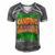 Modern Day Camping Is An Uncharged Phone Men's Short Sleeve V-neck 3D Print Retro Tshirt Grey