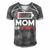 Mom Of 2 Boys Shirt From Son Mothers Day Birthday Women Active 154 Trending Shirt Men's Short Sleeve V-neck 3D Print Retro Tshirt Grey