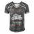 Motorcycle Ugly Christmaser Xmas 471 Shirt Men's Short Sleeve V-neck 3D Print Retro Tshirt Grey