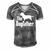 The Dogfather - Funny Dog Gift Funny Glen Of Imaal Terrier Men's Short Sleeve V-neck 3D Print Retro Tshirt Grey