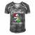 This Is My Christmas Pajama 880 Shirt Men's Short Sleeve V-neck 3D Print Retro Tshirt Grey