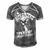 Viktor Tsoi - Peremen Trebuyut Nashi Serdtsa Men's Short Sleeve V-neck 3D Print Retro Tshirt Grey