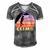 Vintage Retro Rock Climber 174 Shirt Men's Short Sleeve V-neck 3D Print Retro Tshirt Grey