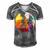 Vintage Retro Rock Climber 179 Shirt Men's Short Sleeve V-neck 3D Print Retro Tshirt Grey