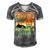 Weekend Forecast Camping With A Chance 19 Shirt Men's Short Sleeve V-neck 3D Print Retro Tshirt Grey