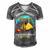 Weekend Forecast Camping With A Good 15 Shirt Men's Short Sleeve V-neck 3D Print Retro Tshirt Grey