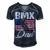 American Flag Bmx Dad Fathers Day Funny 4Th Of July Men's Short Sleeve V-neck 3D Print Retro Tshirt Navy Blue