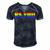 Be You Lgbt Flag Gay Pride Month Transgender Men's Short Sleeve V-neck 3D Print Retro Tshirt Navy Blue