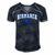 Bismarck High School Lions C2 College Sports Men's Short Sleeve V-neck 3D Print Retro Tshirt Navy Blue
